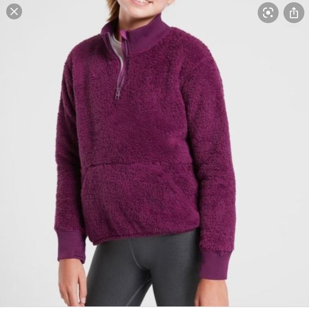 Athleta Fleece Pullover